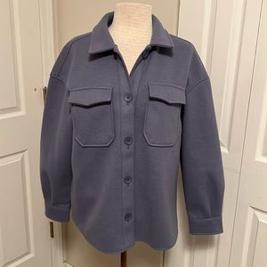 Avec Les Filles Women’s French Blue Mid-weight Vintage Jacket Size Medium